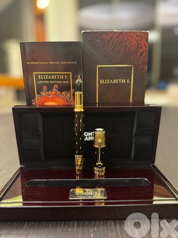 Montblanc Elizabeth I Limited Edition 4810 Fountain Pen 11