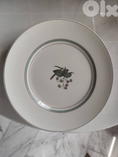 Vintage 12 Royal Copenhagen Quaking Grass Plates