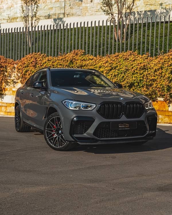 BMW X6 M COMPETITION 2021 , BASSOUL&HNEINE , ONLY 30.000KM 0