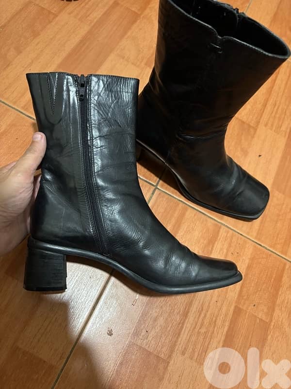 MARIPÉ italian leather boots 1