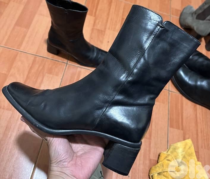 MARIPÉ italian leather boots 2