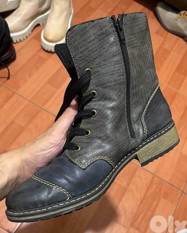 RIEKER very unique boots for women 1