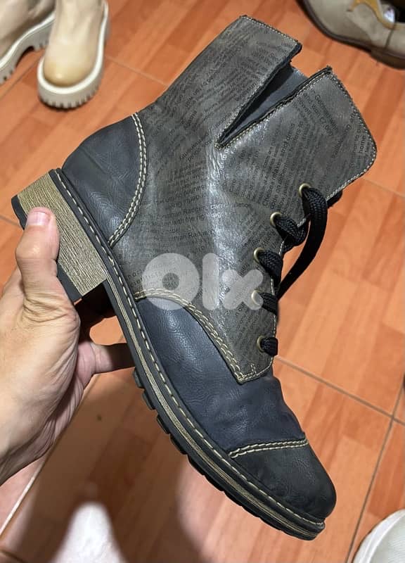 RIEKER very unique boots for women 2
