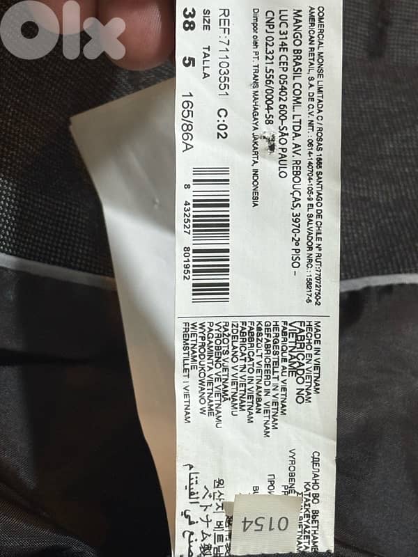 MANGO Suit blazer for men 4