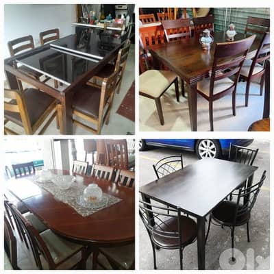 طاولات صغرا  اوروبي شبه جديد  خشب مسيف