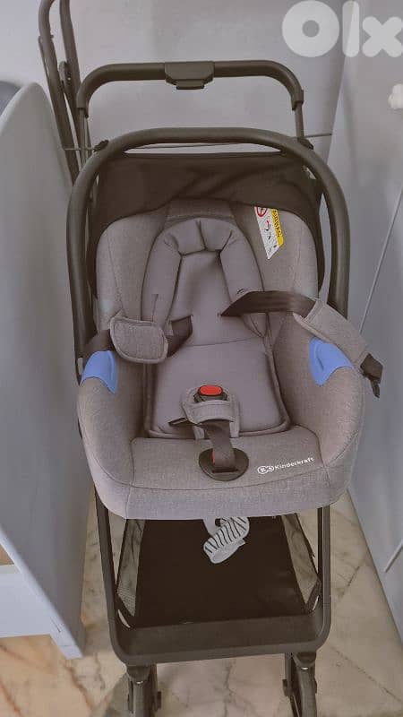 stroller with carset 1