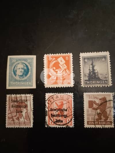 Germany - soveit stamps w2