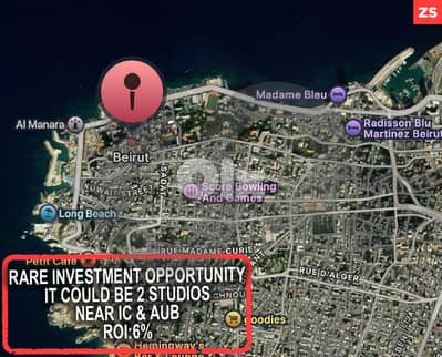 120sqm apartment for sale in Ras beirut-Manara REF#ZS128037