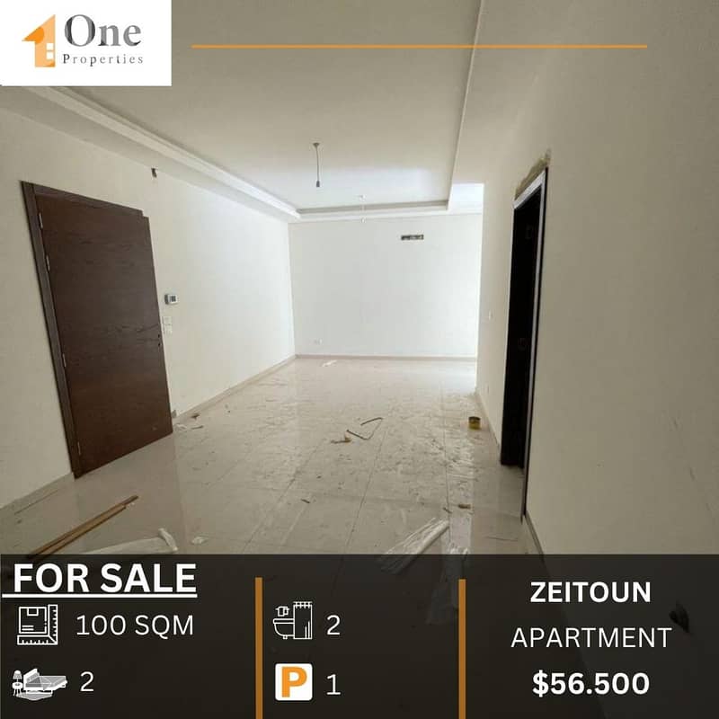APARTMENT FOR SALE IN ZEITOUN 0