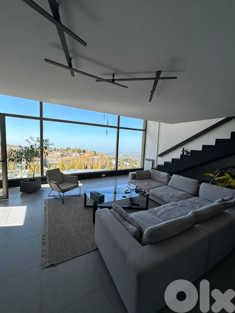 Chalet Duplex For Sale in Faraya -شاليه دوبلكس للبيع في فاريا 2