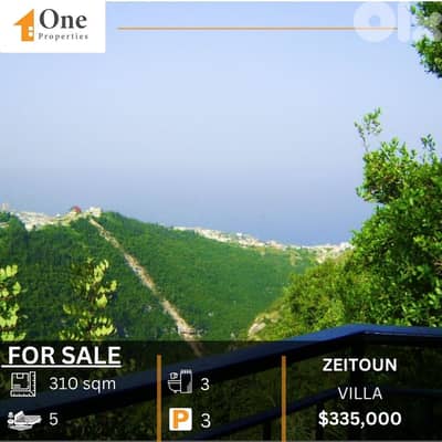 VILLA TRIPLEX FOR SALE IN ZEITOUN