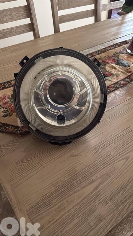 Mercedes G63 2015 Headlights, Tail Lights & Front Calendar 0