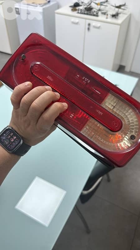 Mercedes G63 2015 Headlights, Tail Lights & Front Calendar 1