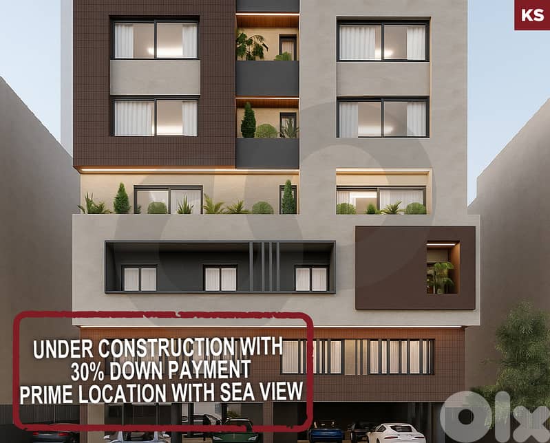 Prime Location with sea view- BAABDA TOWN  REF#KS128055 0