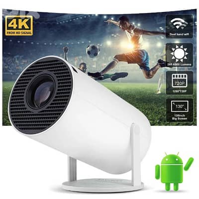 Smart Portable Projector WiFi6 - Youtube -Beinsports