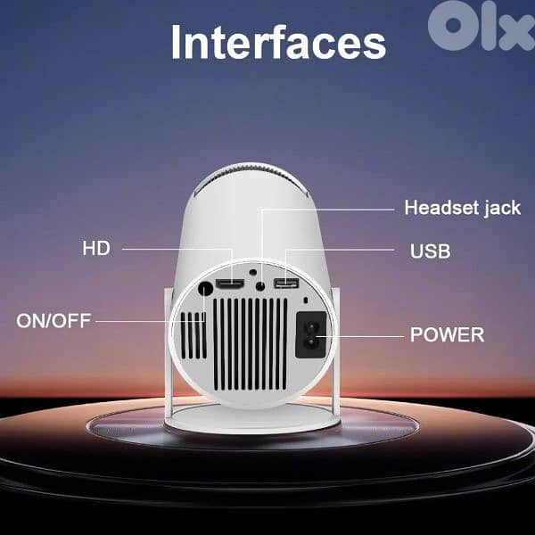 Smart Portable Projector WiFi6 - Youtube -Beinsports 1