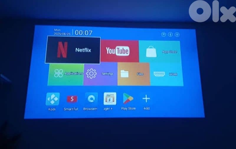 Smart Portable Projector WiFi6 - Youtube -Beinsports 2