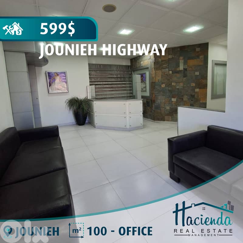 Highway Office For Rent In Jounieh 0