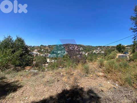 A 2000m2 Land+mountain view 4 Sale in Mayrouba - أرض للبيع في ميروبا 0
