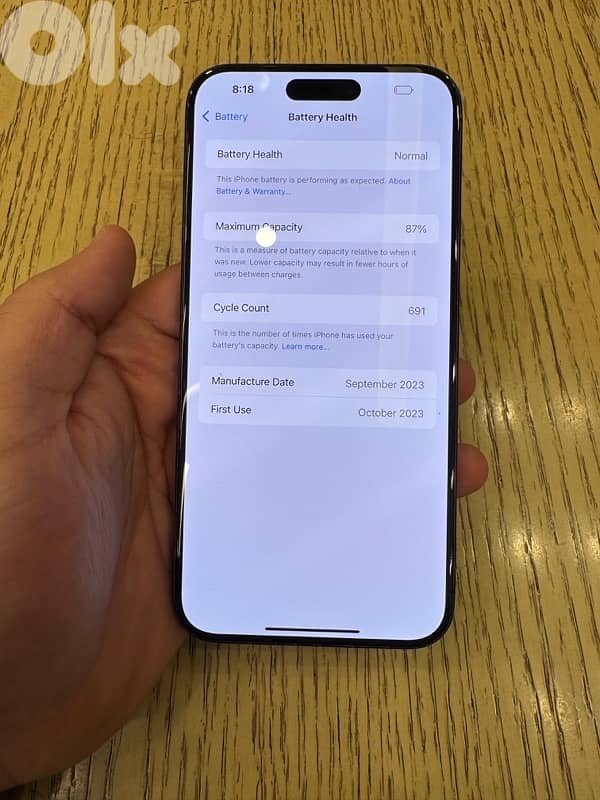 IPHONE 15 pro max 256 0