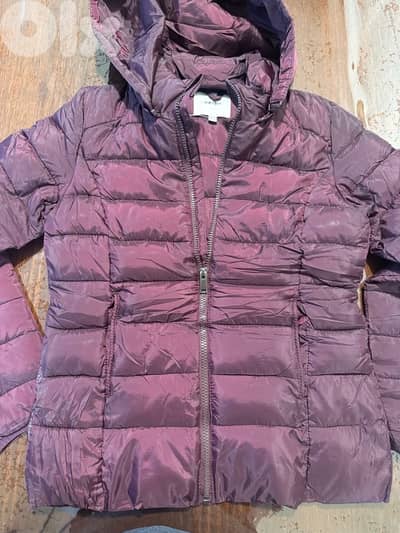 Burgundy jacket size small/brand koton