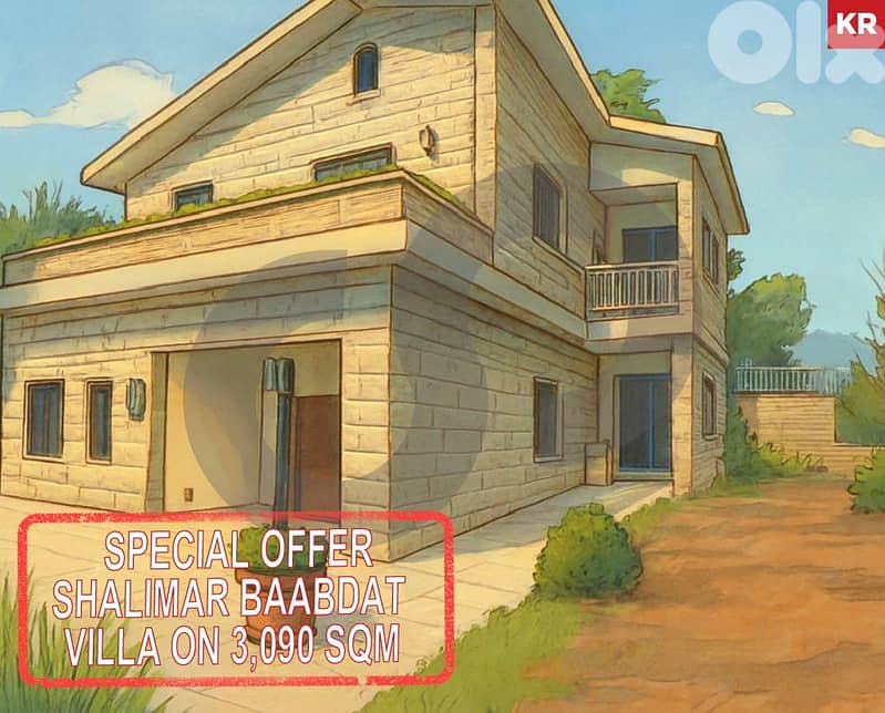 Villa for sale in Baabdat–Shalimar REF#KR126388 0