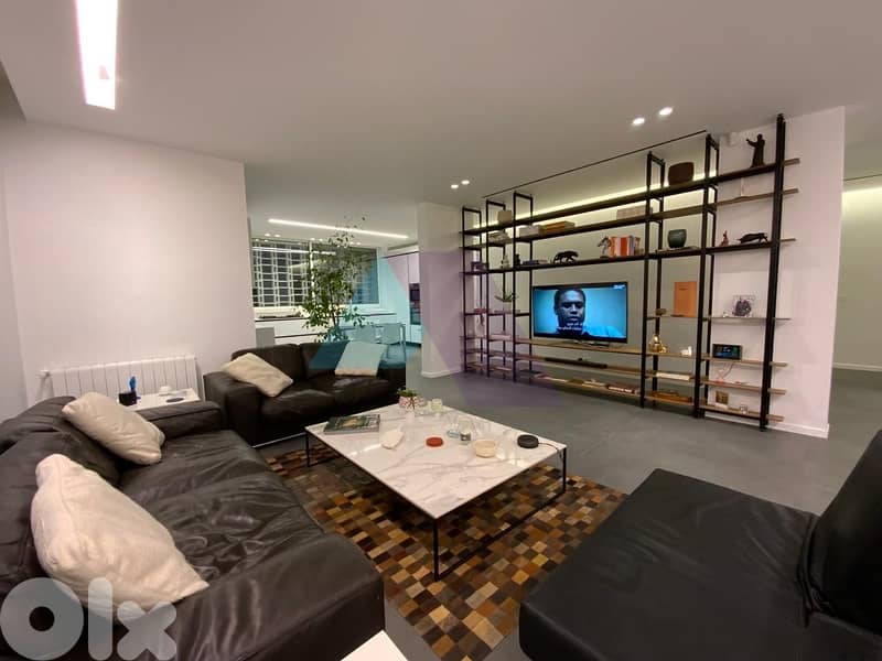 195m2 furnished apartment+gym 4sale in Haret Sakher -شقة في حارة صخر 0