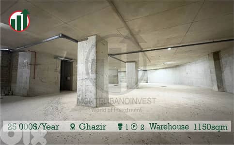 INDUSTRIAL WAREHOUSE FOR RENT IN GHAZIR!!