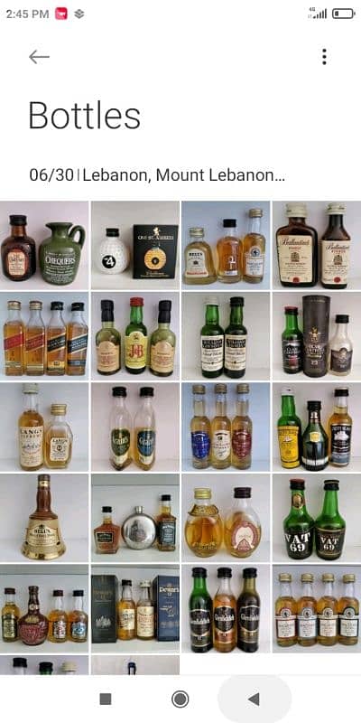 Miniature Bottles 5