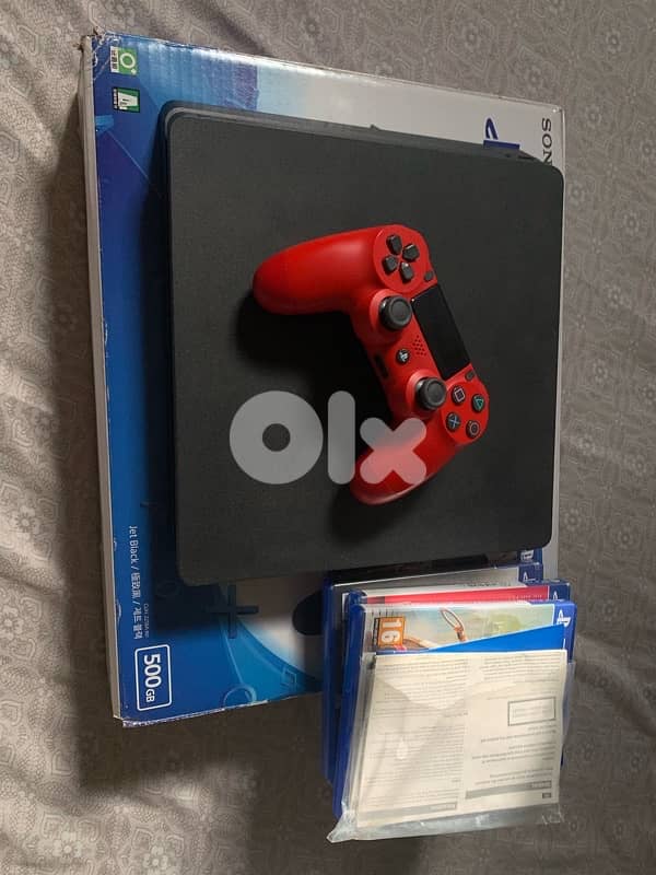 playSation 4 slim 500GB 0