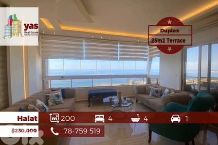 Halat 200m2 | 25m2 Terrace | Duplex | Panoramic View | OH