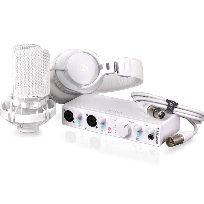 Arturia MiniFuse Recording Pack White 0
