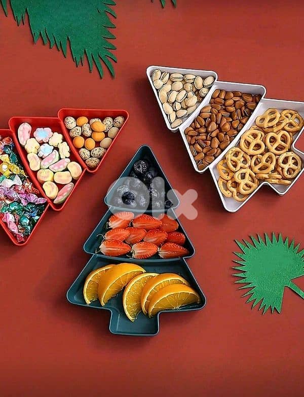 New Christmas Tree-Shaped Plate 0