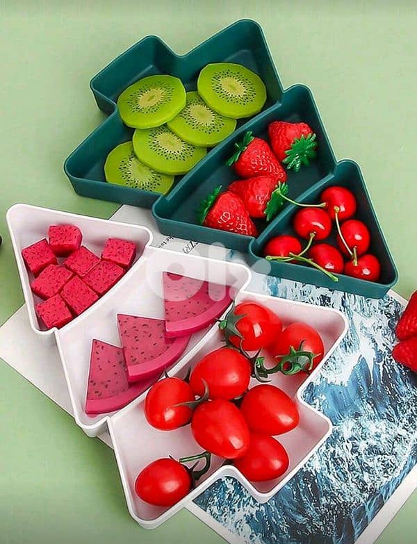 New Christmas Tree-Shaped Plate 1