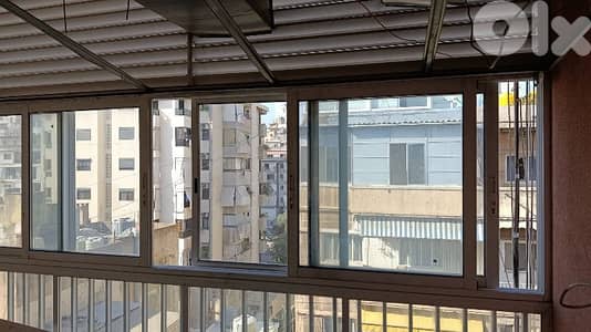 واجهات بلكون المنيوم