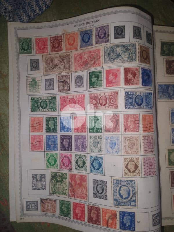 British  stamps album 1
