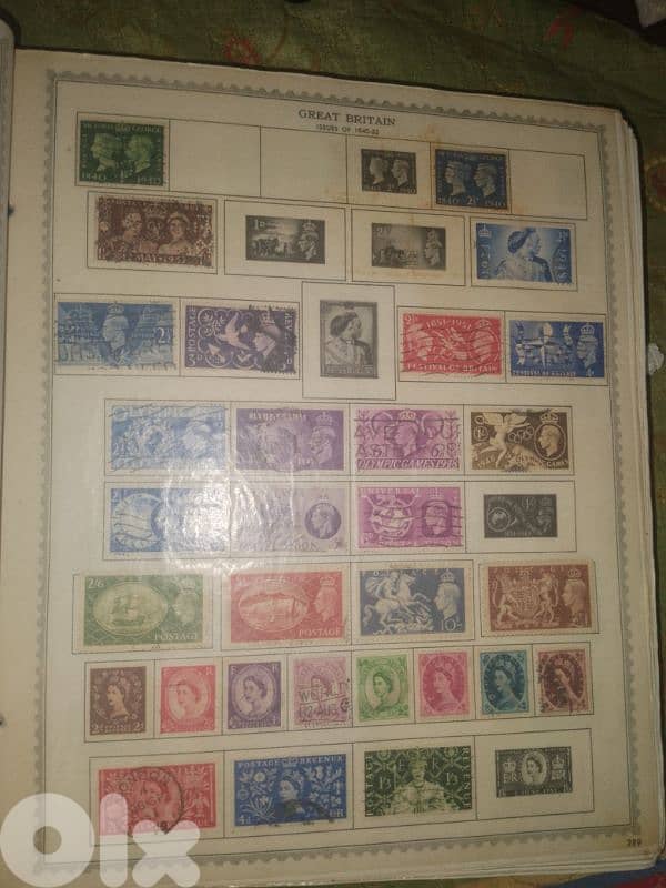 British  stamps album 2