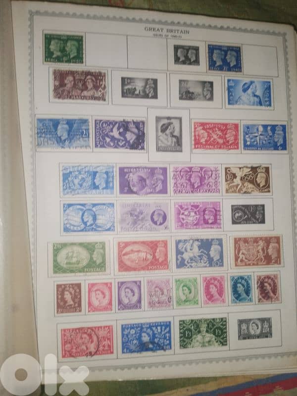 British  stamps album 3