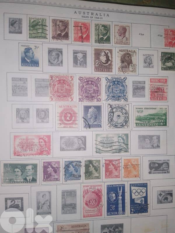 British  stamps album 4