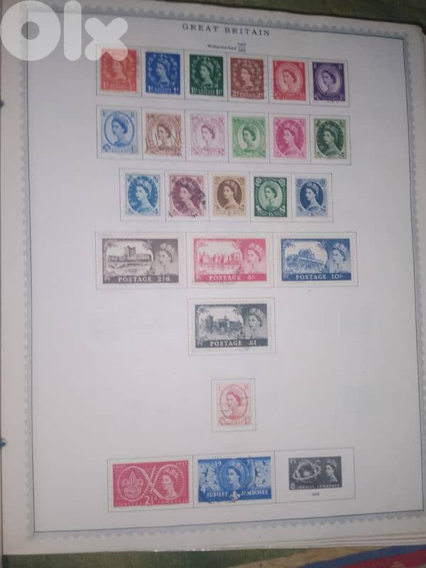 British  stamps album 5