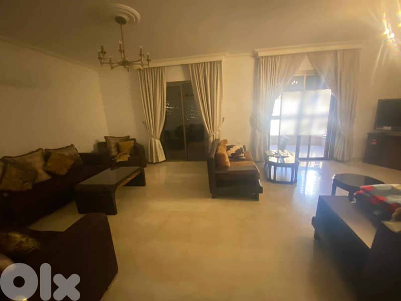 FURNISHED APT IN AIN EL MRAISSEH PRIME (220SQ) 3 BEDROOMS , (JNR-126) 0