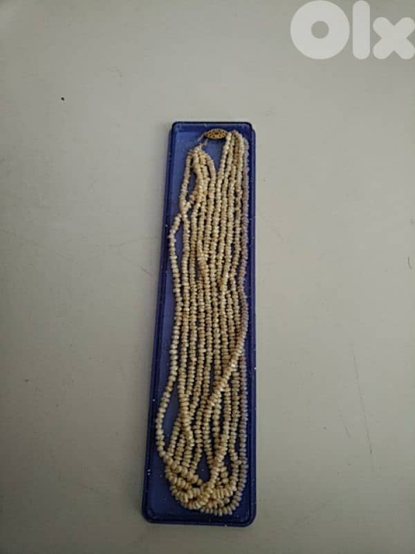 Old five strand freshwater rice pearls necklace - Not Negotiable 3