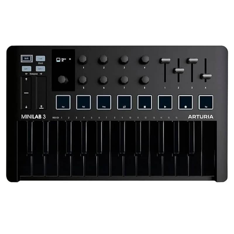 Arturia MiniLab 3, Deep Black 0