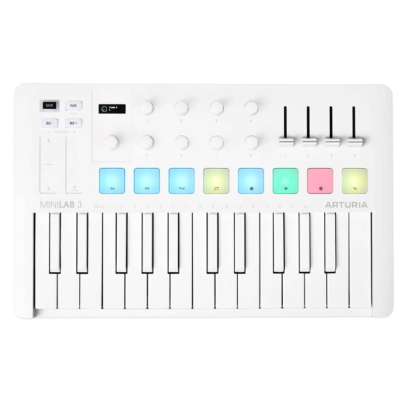 Arturia MiniLab 3, Alpine White 0