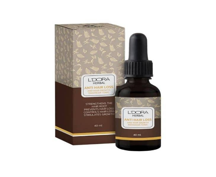 تونيك عشبي مضاد لتساقط الشعر ومعزز لنمو الشعر منL'DORA herbal 0