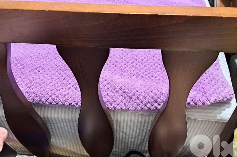 3 seater vintage handcrafted massif wood 3