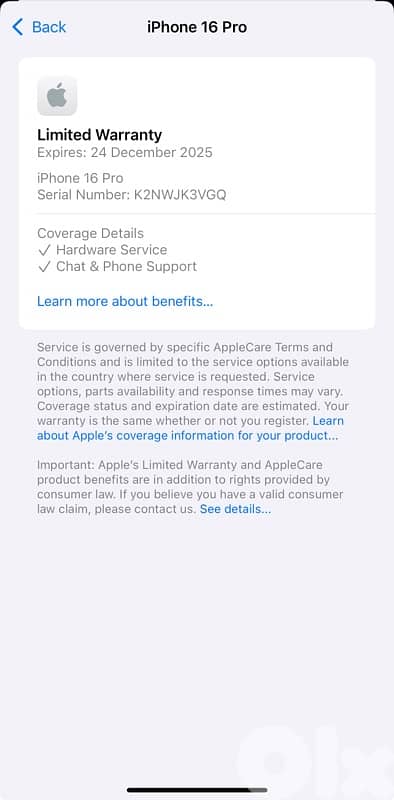 16 pro used like new 2