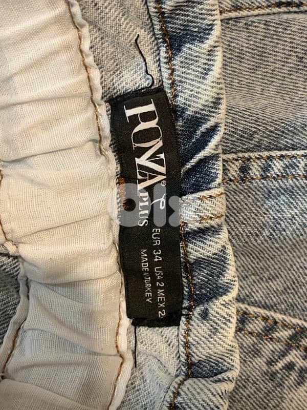 Wide Leg high waisted jeans 4