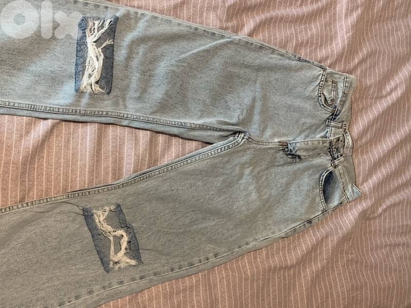 wide leg highs waist jeans 4