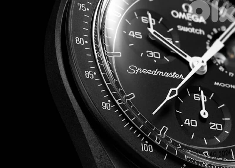 omega x swatch Bioceramic  Watch MoonSwatch MISSION TO THE MOONPHASE 4